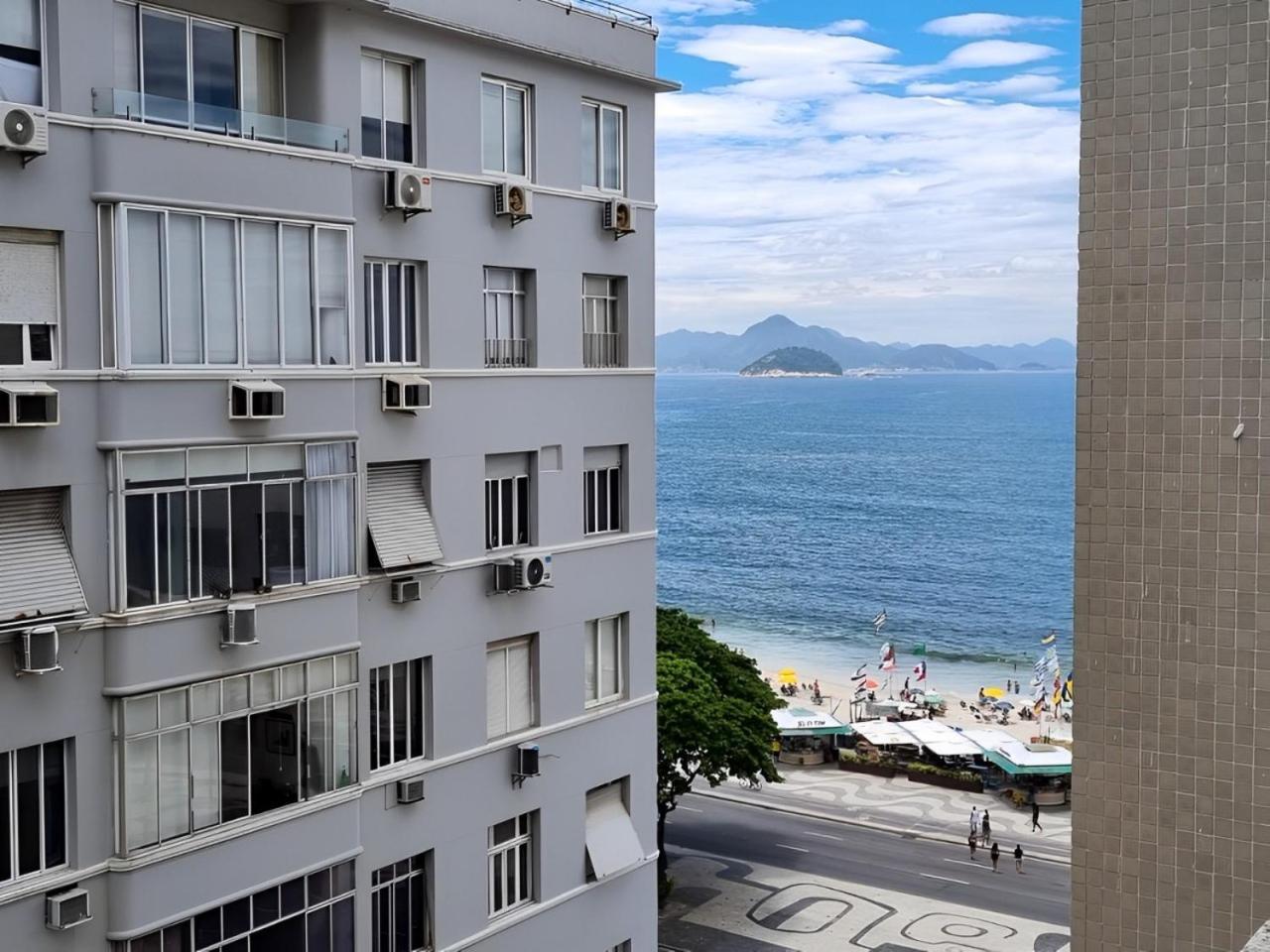 Confortavel Estudio Com Linda Vista Do Mar Río de Janeiro Exterior foto