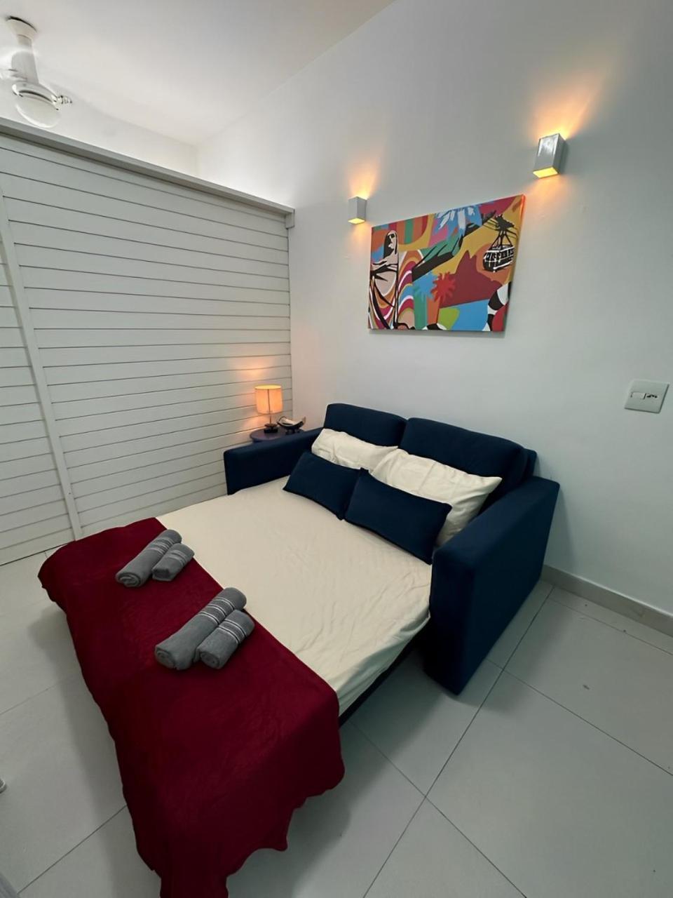 Confortavel Estudio Com Linda Vista Do Mar Río de Janeiro Exterior foto