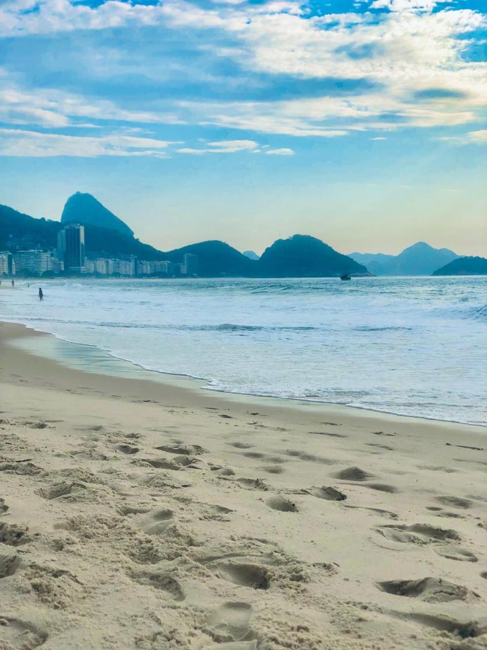 Confortavel Estudio Com Linda Vista Do Mar Río de Janeiro Exterior foto